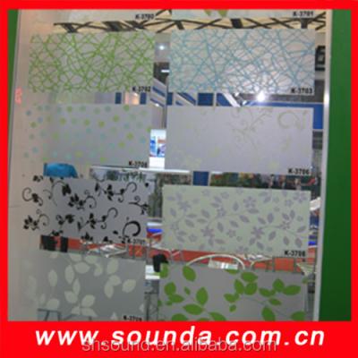 China Durability Weather Resistant Sandblast Moisture Proof Film Decorated Window Film (SWF215) for sale