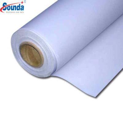 China Hot Selling PVC Flex Banner for digital printing, hot and cold pvc cable lamination banner printing material, 440gsm cable banner for sale