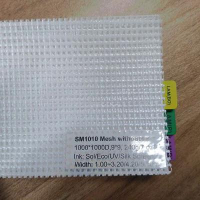 China PVC Mesh Flex Banner For Construction Site Advertising Mesh SM1010 for sale