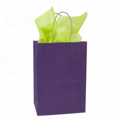 China Recyclable Printed Paper Bag Logo Printing Kraft Paper Bag Kraft Paper Bag For Shopping for sale