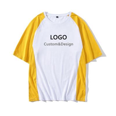 China Wholesale High Quality Custom 100% Cotton Men's T-shirt Anti-wrinkle Printing Your Brand Custom Men's T-Shirts for sale