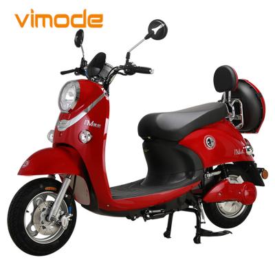 China VIMODE pizza cargo delivery model wide range vespa sport electric scooter with sidecar 3.0-10 inch for sale