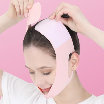 China JLK V Reusable Elastic Face Chin Cheek Slimming Slim Lift Up Slim Band Shaper Mask Belt Strap for sale