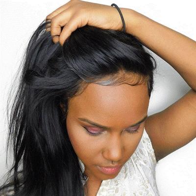 China Silky Straight Wave Lace Front Wig Remy Virgin Full Lace Wigs Hair Straight Body Weave Hair Wigs For Black Women DHL Transparent Swiss for sale