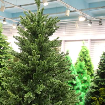 China Wholesale Christmas tree ornament simulation Christmas tree PE pine needle Christmas tree 1.2-2.4m for sale