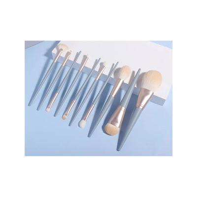 China FACE Good Selling 2021 Custom Mini Unique Manufactur Rainbow High Quality Colorful Makeup Brush Set for sale