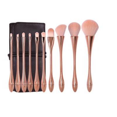 China FACE Wholesale Mini Set Rose Gold Cute Beauty Foundation Luxury Eye Makeup Brush for sale