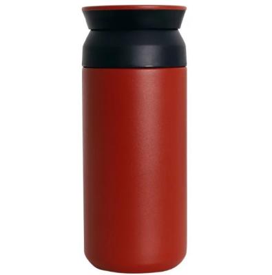 China Factory Supply Viable 304 Stainless Steel Single Thermos Cup 350ml Water Accompanying Japanese Cool Coffee Thermos Mug for sale