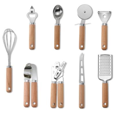 China Viable Various Stainless Steel Egg Beater Parts Baking Pizza Cheese Knife Kitchen Tools Small Kitchen Tools Kit for sale