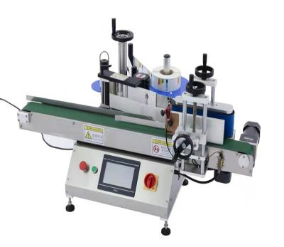 China Automatic Food Table Top Round Bottle Sticker Labeling Machine for sale