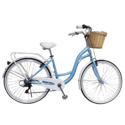 China Factory direct hot sale cheap city bike 24 inch single speed women city bicycle à venda