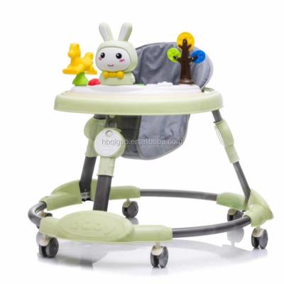 China fashioned baby walkers kids learn to walk cartoon walking toy chair musical baby walker à venda