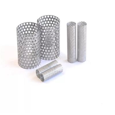 China Metal Mesh Filter Stainless Steel Wire Mesh Filter Cylinder Screen Corrosion Resistance Micron Tube for sale