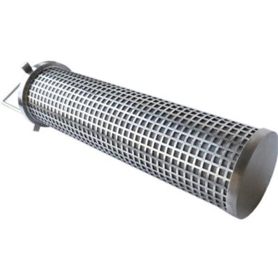 China Corrosion Resistance Customized One Layer Or Double Layer Filter Stainless Steel Wire Mesh Filter Cylinder For Liquid And Oil for sale