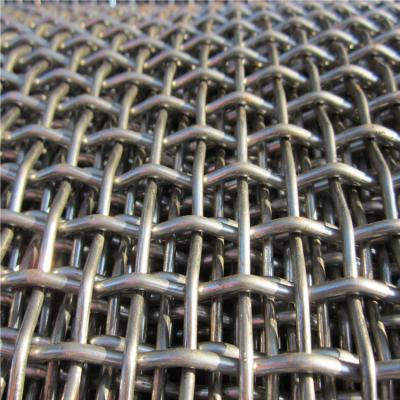 China Crimped Plain Weave Coal Mines 304 Stainless Steel Wire Mesh for sale