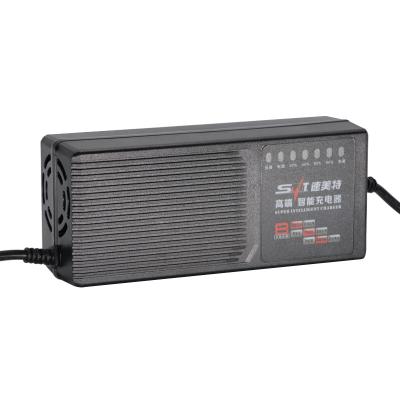 China Anti Reverse Connection 48V60ah Auto Shutdown Automotive Portable Battery Charger for sale