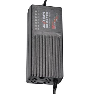 China Anti Reverse Connection 48V50Ah Battery Charger Automatic Auto Shutdown Smart Battery Charger for sale