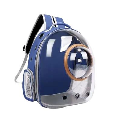 China Durable Transparent Upgraded Spaceship Cat Backpack Pet Carrier Bag for sale