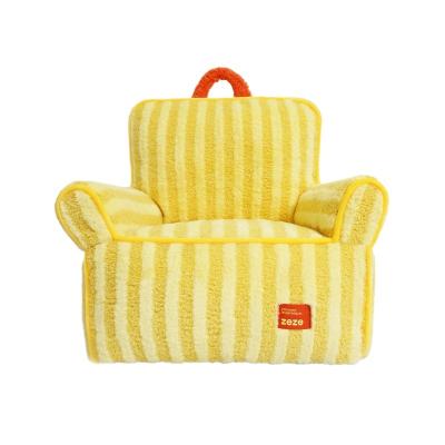 China Removable And Washable Pet Removable Striped Pet Bed Cover Warm Couch Cute Sofa for sale