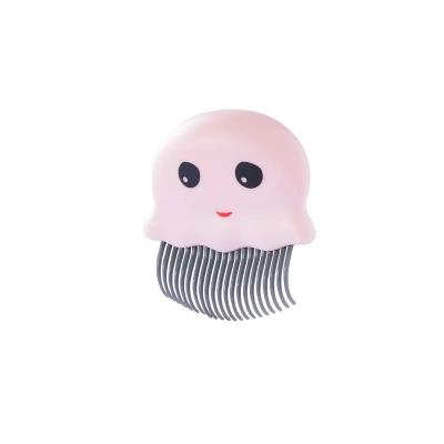 China Cheap Cute Viable Cat Comb Design Plastic Comb Washable And Portable for sale