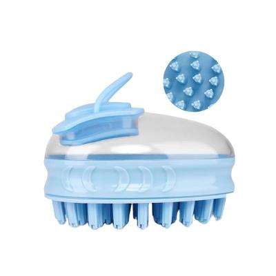 China Viable Wholesale Dog Cat Grooming Tool Bath Brush Blue Green And Favorable Usable for sale