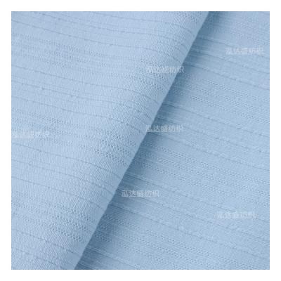 China Stain Repellent Hot Selling Spring And Jacquard Baby Summer Cotton Traction Frame Sheer Class A Jacquard Pajamas Underwear Adult Homewear Fabric for sale