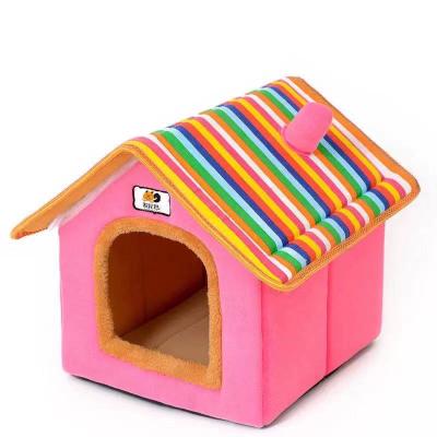 China Breathable Plant Portable Removable Cute Small House Indoors Dog Cat Pet House for sale