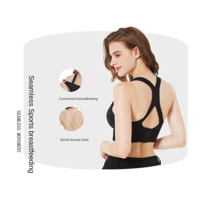 China Original Breathable Pregnant Convenient Sports Bra Maternity Nursing Seamless Women Nursing Sports Bra for sale