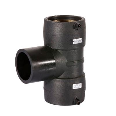 China PE pipe fitting, tee, reducing tee, electro fusion fitting EFT6340A for sale