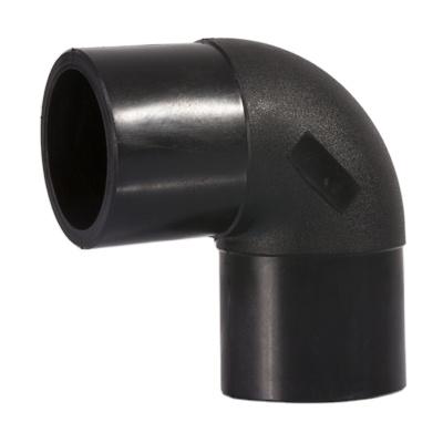 China Water Fitting HDPE Butt Fusion Pipe Fittings Elbow For Water And Gas for sale