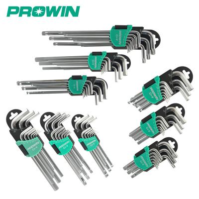 China Hex/Free Sample Selection Folding Top Standard Pein Ball Stop/Trox PROWIN One/Long/Extra-Long Hex Allen Key Wrench for sale