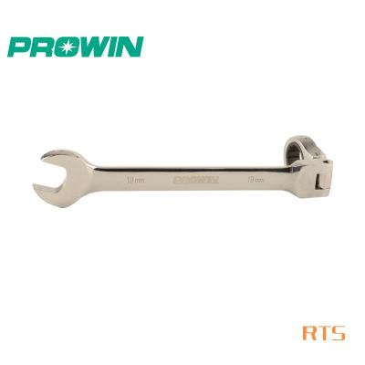 China PROWIN Online Service 12 Pcs High Carbon Steel Combination Ratchet Wrench Quick Set for sale