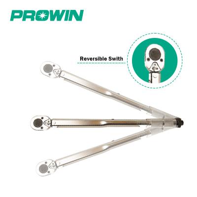 China Free Sample Precision 1/2Inch Drive Fixed High Ratchet Head Adjustable Square PROWIN One Stop Torque Wrench for sale