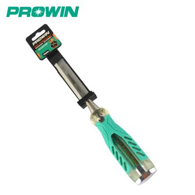 China PROWIN Woodworking Free Sample Selection Top Exclusive Design Transparent Acetic Handle Carving Woodworking Wood Chisel Set for sale