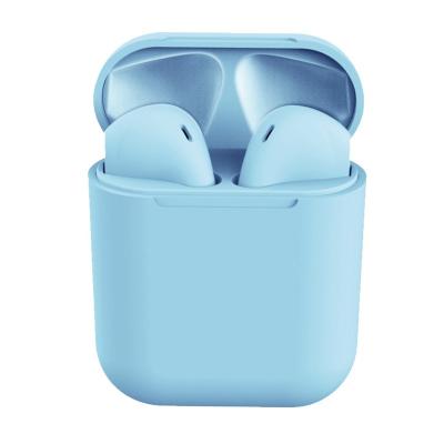 China I12 Tws In-Ear Wireless Earphone Tooth 5.0 Sports Headphones Blue Mini In Ear Earbuds With MIC for sale