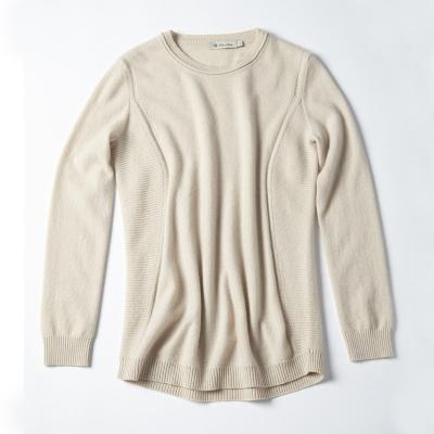 China Anti-Wrinkle Custom Design OEM/ODM 100% Sheer Cashmere Sweater Pullover Ladies Knitwear Knitted Sweaters for sale