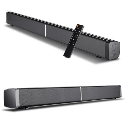 China No New 3.5mm Aux Cable & Wireless Home Surround SoundBar TV Stereo Sound Theater Speaker. 60W BT5.0 bar pc for sale