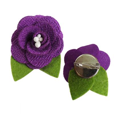 China 2018 New Design Artificial Flower Corsage Decorative Decorative Flowers And Braids Mother'S Day Cloth / Customized Guangzhou for sale