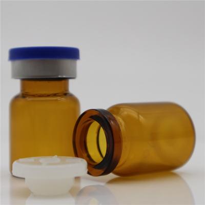 China Wholesale Glass Screw Cap Pharmacy Penicillin Amber Glass Bottles for sale