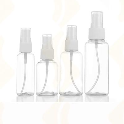 China Hot Sale 30ml 50ml 60ml 100ml 120ml Pet Spray Plastic Sprayer Pump Bottle For Perfume Cosmetic for sale