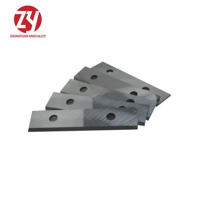 China Scuff Paint For Carbide Scraper Blade Tungsten Carbide Woodworking Planer Cutter Blade for sale