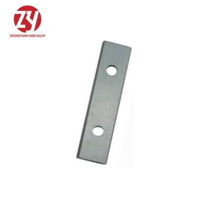 China Tungsten Carbide Cutter Blade With Blank Material Cutter Blade Sintered Fine Grinding Tungsten Carbide for sale