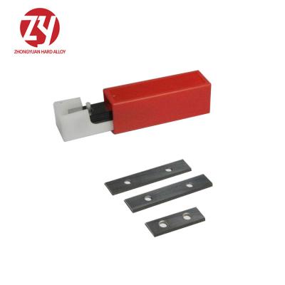 China Scuff Paint For Flatter Carbide Scraper Blade Replacement Tungsten Carbide Scraper Blade for sale