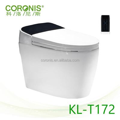 China Automatic Operation Chaozhou Sanitary Ware Bathroom Smart Toilet Open Automatic And Close Smart Toilet for sale