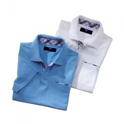 China Manufacturer Low MOQ Navy Green Mens White Blue White Short Sleeve Shirt Anti-wrinkle Mens Dress Shirts Short Sleeve for sale