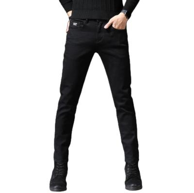 China High Quality Men's Breathable Stretch Black Jeans Mens Slim Pants Falls / Casual Winter Pants For Men for sale