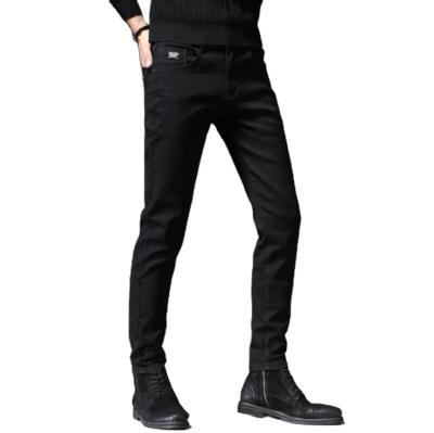 China High Quality Men's Breathable Stretch Black Jeans Mens Slim Pants Falls / Casual Winter Pants For Men for sale