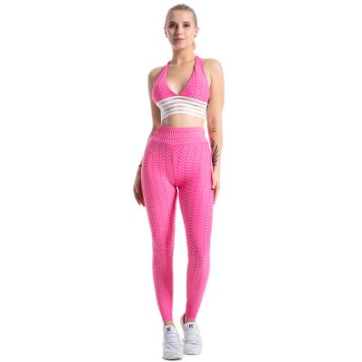 China New Breathable Cross Strap Sports Bra With Beautiful Back Shockproof Yoga Running Bra for sale