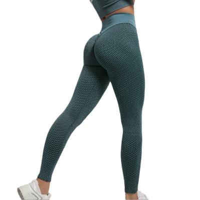 China New fashion women yoga pants leggings fitness yoga wear breathable high waisted women naked feeling sportswear for sale