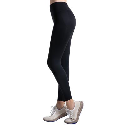 China New Breathable Fitness Skin-friendly Naked Lightweight Yoga Pants Female Sharkskin Plus Size Pants for sale